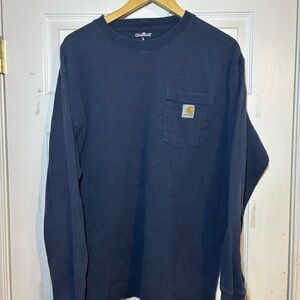 Carhartt Blue Crew Neck Shirt